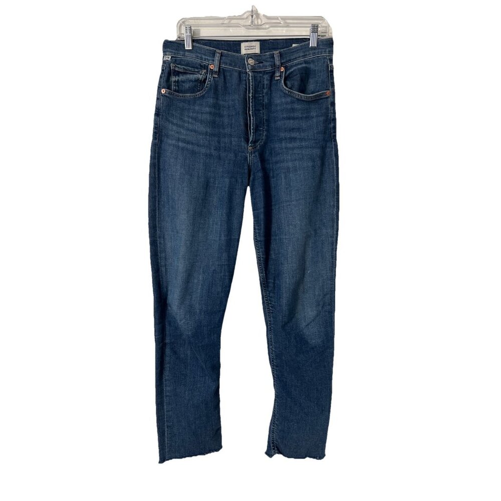 Citizens of Humanity Jolene Jeans High Rise Premium Vintage Button Fly 28